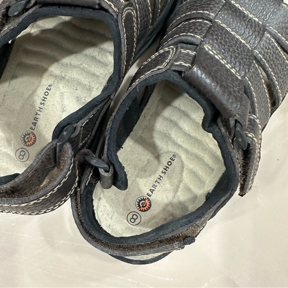 VTG 80s Chunky Strappy Sandals - Picture 5 of 10